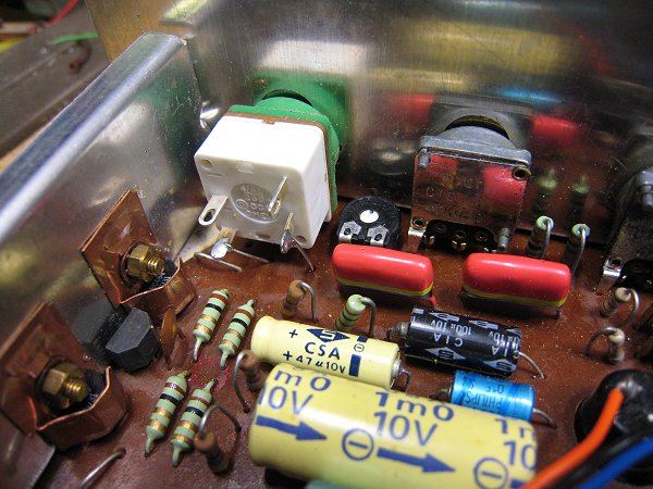 New potentiometer fitted in the RP77MB (71k)
