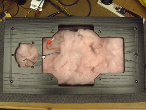 View of the enclosure with the baffle removed (19K)