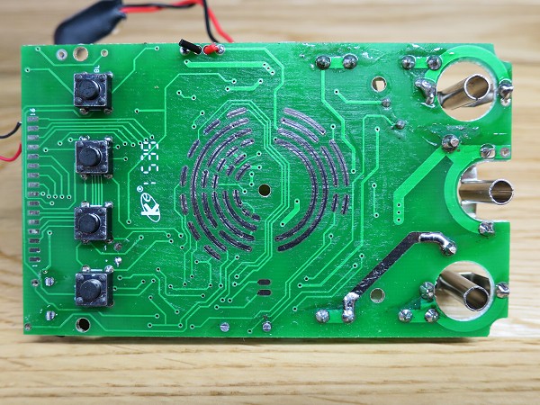 BSIDE ADM01 - underneath the
      PCB
