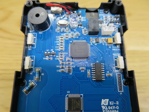 Kaiweets KM602 - top end
of the PCB