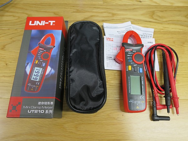 UNI-T UT210E - box
      contents