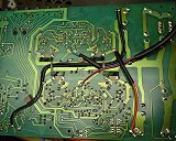 Underside of
       the PCB