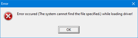 IC-Prog error - 