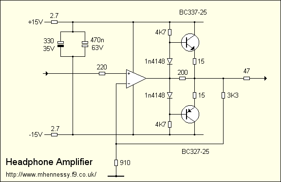 Headphone amplifier