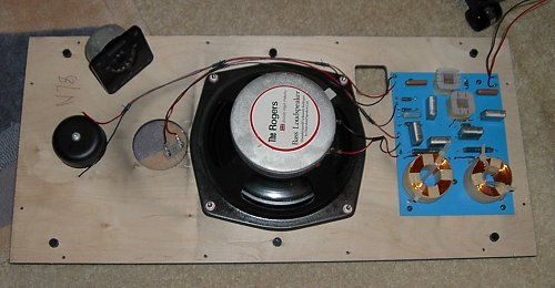 Rear view of the Export Monitor baffle
