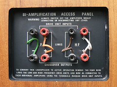 Rogers Studio 2 bi-ampflication access terminals (16K)